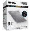 Fluval Spec/Evo/Flex Activated Carbon, Replacement Aquarium Filter Media, 3-Pack, A1377,Black Evo/Spec/Flex 2 61Beyt2 m2L
