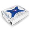 Pyle Hydra Marine Amplifier - Upgraded Elite Series 1000 Watt 4 Channel Bridgeable Amp Tri-Mode Configurable, Waterproof, MOSFET Power Supply, GAIN Level Controls and RCA Stereo Input(PLMRA420) 47 61Bg6i3jI3L