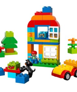 LEGO DUPLO All-in-One-Box-of-Fun Building Kit 10572 Open Ended Toy for Imaginative Play with Large Bricks Made for Toddlers and preschoolers (65 Pieces) Standard 26 61BgGTid4RL