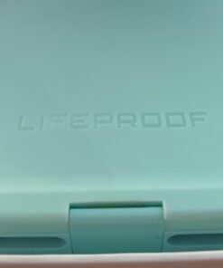 LifeProof iPhone XR FRĒ Series Case - TIKI (FAIR AQUA/BLUE TINT/LIME), waterproof IP68, built-in screen protector, port cover protection, snaps to MagSafe Tiki (Fair Aqua/Blue Tint/Lime) 23 61BhZxZ021L