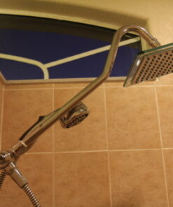 Delta Faucet U4920-PK 3-Way Shower Arm Diverter with Handshower Mount, Chrome,1 22 61BiX KAcRL