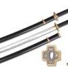 Sparkfoam 39" Foam Samurai Sword (1) + Plastic Scabbard Bundle (1) Cross Guard w/ Black Handle 14 61BjYqMz8SL