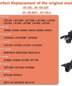 Alternative view of X Home AF-100 Weed Eater String Compatible with Black Decker String Trimmers, 6 Spools & 1 Cap