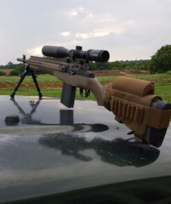 VOODOO TACTICAL Adjustable Cheek Rest with Ammo Carrier Coyote 40 61Bjrjr6aL