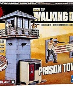 Alternative view of Walking Dead McFarlane Toys The Prison Tower Building Set – AMC TV Series - Fun to Assemble – A Centerpiece to Your Collection
