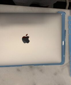 MOSISO Compatible with MacBook Air 13 inch Case (Models: A1369 & A1466, Older Version 2010-2017 Release), Protective Plastic Hard Shell Case & Keyboard Cover & Screen Protector, Airy Blue 64 61Bl1JvKucL