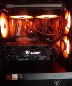 upHere RGB LED 120mm Case Fan,Quiet Edition High Airflow Adjustable Color LED Case Fan for PC Cases, CPU Coolers,Radiators System,5-Pack / C8123 54 61BmAUrIgiL