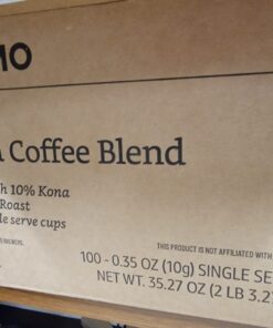 Amazon Brand - Solimo Medium Roast Coffee Pods, Kona Blend, Compatible with Keurig 2.0 K-Cup Brewers, 100 Count 100 Count (Pack of 1) 31 61BmQLLYF8L