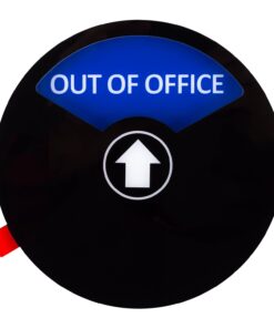Kichwit Privacy Sign, Do Not Disturb Sign, Out of Office Sign, Welcome Please Knock Sign, Office Sign, 5 Inch, Black 13 61BnMwLzL