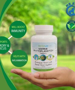 Mr. Ros Marine Phytoplankton Energy Supplements - All in One Nutritional Supplements - Superfood Capsules Vitamin Supplements - Natural Energy Supplement - Superfood Capsules - 90 Pill Capsules 15 61BnWYZndqL