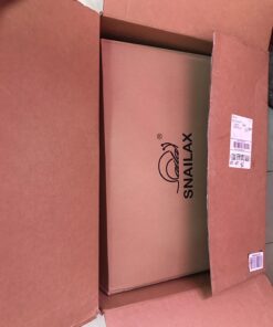 Snailax Shiatsu Massage Cushion with Heat Massage Chair Pad Kneading Back Massager for Home Office Seat use Black SL-256 36 61BoiLtpKVL