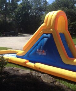 Blast Zone Spray N Splash 2 - Inflatable Water Park with Blower - Premium Quality - Easy Setup 16 61Bosrx005L