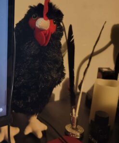 Alternative view of Adore 12" Standing Aussie The Hen Chicken Plush Stuffed Animal Toy