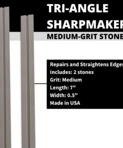 Alternative view of Spyderco Tri-Angle Sharpmaker with Safety Rods, Instructional DVD, Two Premium Alumina Ceramic Stone Sets for Blade Repair and Professional-Grade Finishing - 204MF