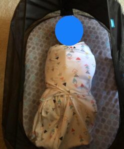 HALO Sleepsack Swaddle, 100% Cotton, Triangle Neutral, Multi, Small Multi Color Triangle Small (Pack of 1) 32 61Br3J06KFL