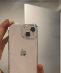 ESR for iPhone 14 Case/iPhone 13 Case, Military-Grade Protection, Shockproof Air-Guard Corners, Yellowing-Resistant Acrylic Back, Phone Case for iPhone 14/iPhone 13, Air Armor Case, Clear iPhone 14/13 30 61BroFUXoGL