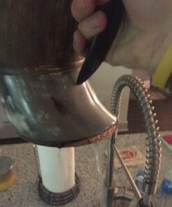 Norse Tradesman LG Viking Drinking Horn Mug - 100% Authentic Flame Treated Beer Horn Tankard With Engravings | The Jarl, approx. 16 oz 37 61BsbCgyDdL