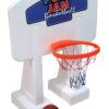 SWIMLINE Pool Basketball Hoop Poolside Game POOL JAM Heavy Duty With Plastic Rim For Kids & Adults Swimming Splash Hoops Games With Midsize Water Basketball, Toy For Pools, Outdoor Summer Hoops 9189M Poolside Basketball Game (Heavy Duty) 53 61Bt99nRIcL