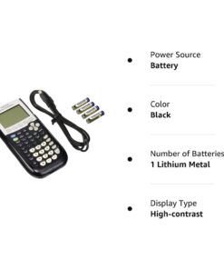 Texas Instruments TI-84 Plus Graphing Calculator, Black 11 61BwDqmLADL