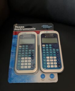 Texas Instruments TI-34 MultiView Scientific Calculator Blue, White Single Pack 33 61BwibcT4LL