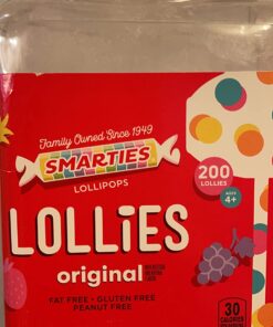 Smarties Double Lollies, 56 Ounce, 200 Count Fruit 200 Count (Pack of 1) 13 61Bx zxcEL