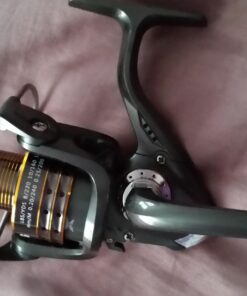 PLUSINNO HongYing Series Fishing Reels Spinning Freshwater Saltwater with 5.2:1 Gear Ratio Metal Body Left/Right Interchangeable Collapsible Handle Spinning Fishing Reel HA3000 Fishing Reel 25 61BybJj5KJL