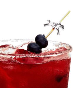 Horse Racing Cocktail Picks! The Perfect Horse Jockey Skewers for Burgers, Grilling, Sandwiches, or any Delicious Appetizer! Biodegradable Bamboo Drink Cocktail Drink Stirrers! - 100ct 13 61C K02 iL