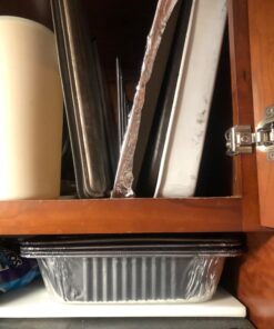 Rev-A-Shelf U-Shaped Wire Tray Divider Bakeware Cookie Sheet Organizer for Wall or Base Kitchen Cabinets for Face Opening of 3.25" Chrome, 596-10CR-52 1 Pack 37 61C0BcaydYL