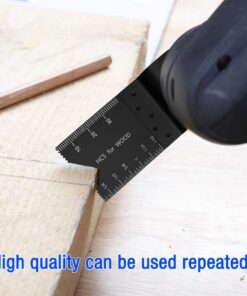 HOTBEST 50Pcs Wood Oscillating Saw Blades Professional Multitool Quick Release Saw Blades Fit Porter Cable Rockwell Makita Black & Decker Ridgid Craftsman Chicago, etc. 12 61C1Kv6e2hL