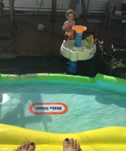 Little Tikes Rocky Mountain River Race Inflatable Slide Bouncer Multicolor, 161.00''L x 169.00''W x 103.00''H --- Weight: 50.00lbs. Little Tikes Bouncer 34 61C1eF9WP1L