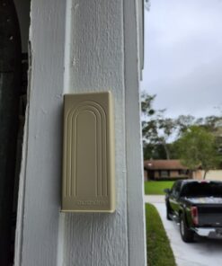 CHAMBERLAIN Clicker Keyless Entry KLIK2U-P2, Works with Chamberlain, LiftMaster, Craftsman, Genie and More, Security +2.0 Compatible Garage Door Opener Keypad, White 53 61C2WNLs9FL