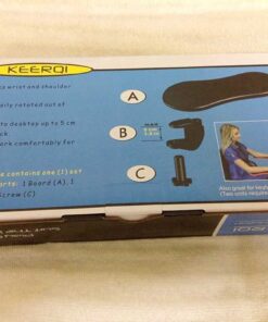 Ergonomic, Adjustable Computer Desk Extender Arm Wrist Rest Support (Black) 15 61C2lHYYIcL