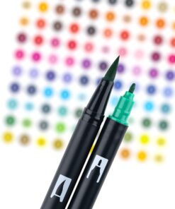 Tombow 56188 Dual Brush Pen Art Markers, Galaxy, 10-Pack. Blendable, Brush and Fine Tip Markers 1-Pack 31 61C4T9dgDpL