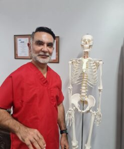 Giantex B010L18XEW Life Size 70.8" Human Anatomical Anatomy Skeleton Medical Model + Stand 47 61C4ilQFCCL