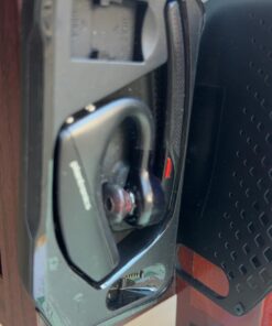 Poly Voyager 5200 Wireless Headset (Plantronics) - Single-Ear Bluetooth Headset w/Noise-Canceling Mic - Ergonomic Design - Voice Controls - Lightweight - Connect to Mobile/Tablet via Bluetooth 34 61C4mrryNL