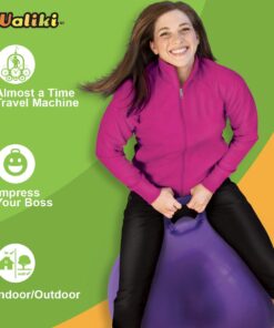 WALIKI Hopper Ball | Adults 13-101 | Hoppity Hop | Jumping Hopping Ball | Space Hopper | Purple 29” 15 61C5BhuwosL