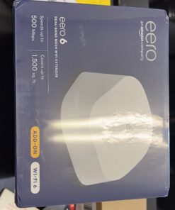 Amazon eero 6 dual-band mesh Wi-Fi 6 extender - expands existing eero network 30 61C5iMkLelL