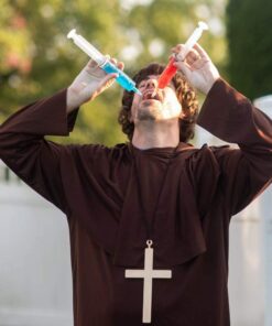 EZ-Inject 25 Pack Plastic Syringes for Jello Shots 1oz - 100% Safe and Reusable Jello Shot Syringes with Caps - Small Syringe Shots Holiday and Halloween Party Supplies for Adults 20 61C5slMXlTL