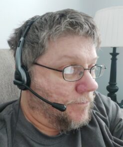 Alternative view of Panasonic KX-TCA60 Hands-Free Headset with Comfort Fit Headband for Use with Cordless Phones