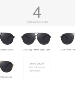 MERRY'S Men Classic Brand HD polarized Sunglasses Aluminum Driving Sun glasses S8611 Gold 62 Millimeters 16 61C6hRy9GlL