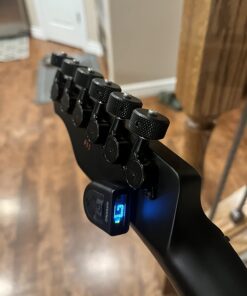 D'Addario Accessories Guitar Tuner - Micro Headstock Tuner - Tuner for Acoustic Guitar, Electric Guitar, Bass Guitar, Mandolin, Banjo, Ukelele - Compact & Discrete - Clip On - 1 Pack Single Pack Clip-On 38 61C8pQh8SyL