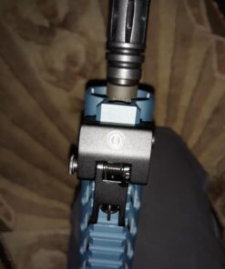 -Combat Vet Owned Company- Dagger Defense Tactical flip up BUIS Picatinny Rail Mounted Backup Iron Sights. Black 50 61C8u1R4H0L