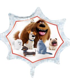 Secret Life of Pets Shaped Foil Balloon - 28", Silver, 1 Pc