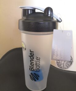 BlenderBottle Classic Shaker Bottle Perfect for Protein Shakes and Pre Workout, 28-Ounce, Clear/Black/White 32 61C9Vy6nNIL