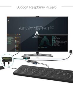 TUSITA Micro USB HUB Adaptor with Power, 3-Port Charging OTG Host Cable Cord Adapter Compatible with Raspberry Pi 2 3 Pi Zero Android Smart Phone Tablet Samsung Galaxy HTC Sony Google LG/Linux 27 61CA0ebMXtL