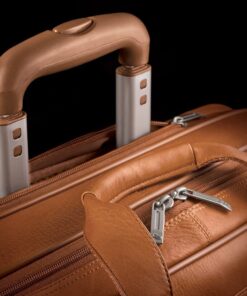 Solo Walker Leather Rolling Laptop Bag, Tan 33 61CAAgApSPL