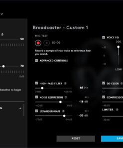 Logitech G PRO X Wireless Lightspeed Gaming Headset with Blue VO!CE Mic Filter Tech, 50 mm PRO-G Drivers, and DTS Headphone:X 2.0 Surround Sound Black Generation 1 43 61CB179s9L