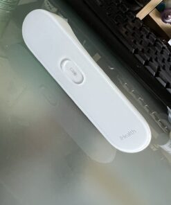 iHealth No-Touch Forehead Thermometer, Infrared Digital Thermometer for Adults and Kids, Touchless Baby Thermometer, 3 Ultra-Sensitive Sensors, Large LED Digits, Quiet Vibration Feedback, Non Contact White 43 61CBIj3ArSL