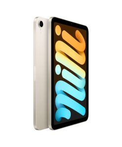 Alternative view of Apple iPad Mini (6th Generation): with A15 Bionic chip, 8.3-inch Liquid Retina Display, 64GB, Wi-Fi 6, 12MP front/12MP Back Camera, Touch ID, All-Day Battery Life – Starlight WiFi Without AppleCare+