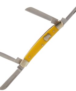 Boker Plus 01BO214Y Congress Yellow Knife with 2 1/2 in. Blade